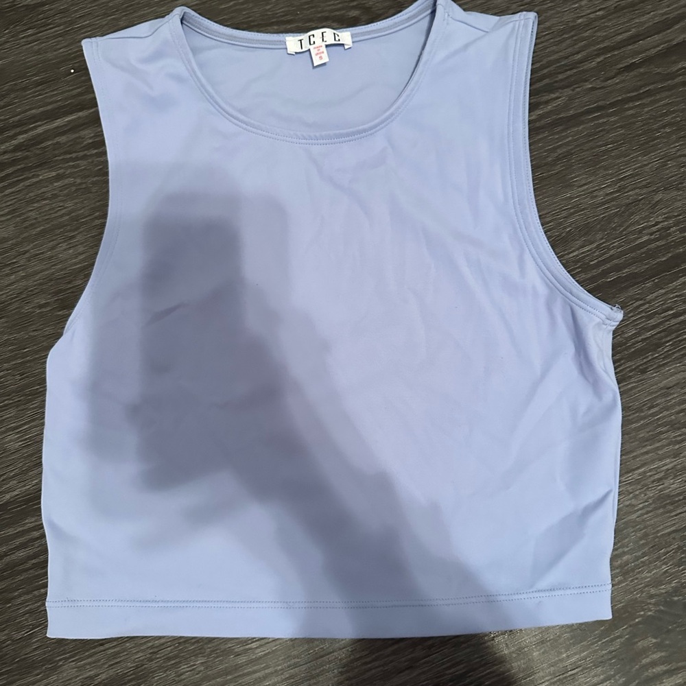 Blue TCEC tank top